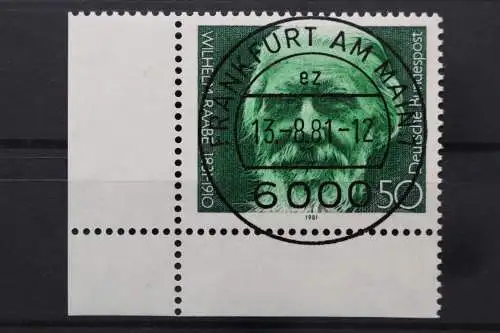 Deutschland (BRD), MiNr. 1104, Ecke links unten, EST - 651414