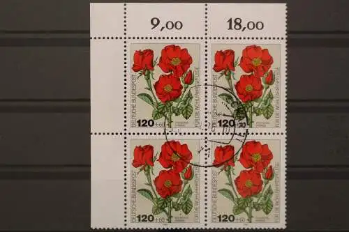 Deutschland (BRD), MiNr. 1153, 4er Block, Ecke links oben, gestempelt - 654391