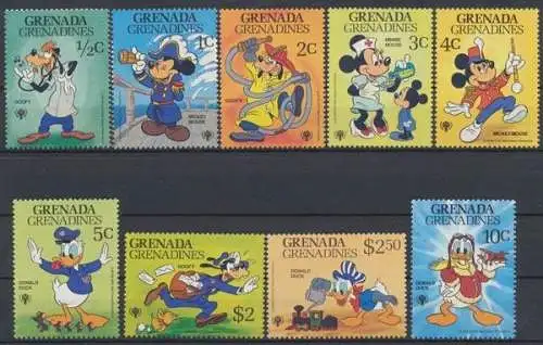 Grenada-Grenadinen, MiNr. 357-365, postfrisch - 694607