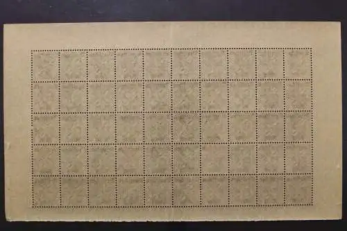 Deutsches Reich Dienst, MiNr. 64, 50er Bogenteil, postfrisch - 653173M