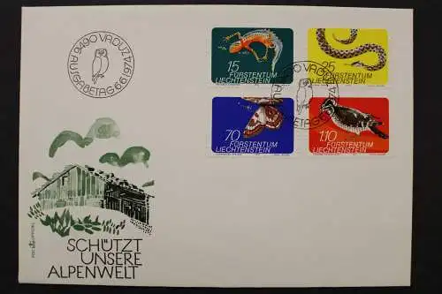 Liechtenstein, MiNr. 609-612, FDC - 653820