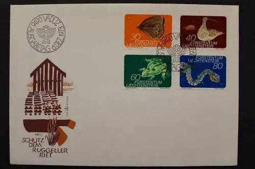 Liechtenstein, MiNr. 591-594, FDC - 653817