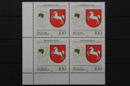 Deutschland, MiNr. 1662, 4er Block, Ecke links unten, postfrisch - 656028