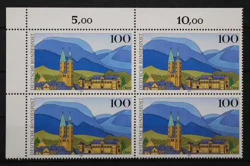 Deutschland, MiNr. 1685, 4er Block, Ecke links oben, postfrisch - 656053