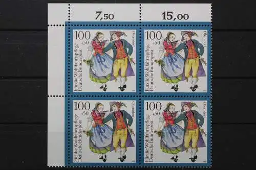 Deutschland, MiNr. 1699, 4er Block, Ecke links oben, postfrisch - 656073