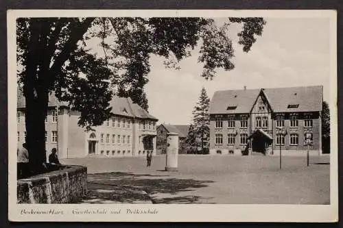 Bockenem/Harz, Goetheschule und Volksschule - 421090