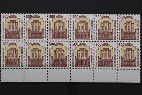 Deutschland (BRD), MiNr. 1679, 12er Block, Unterrand, postfrisch - 653411