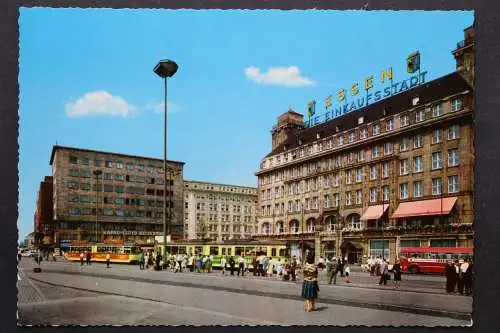 Essen, Bahnhofsvorplatz mit Hotel Handelshof und Hauptpost - 421338