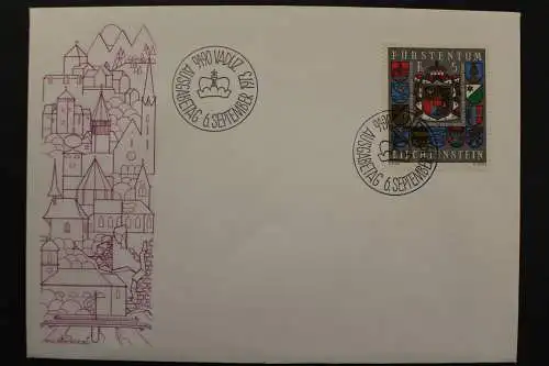 Liechtenstein, MiNr. 590, FDC - 653816