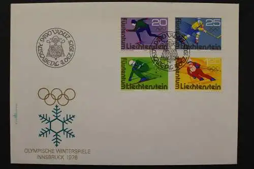 Liechtenstein, MiNr. 635-638, FDC - 653826