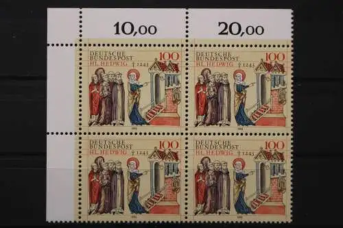 Deutschland, MiNr. 1701, Viererblock, Ecke li. oben, postfrisch - 656200