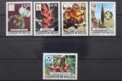 Bolivien, MiNr. 1096-1100, postfrisch - 654900