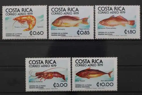 Costa Rica, MiNr. 1024-1028, postfrisch - 655057