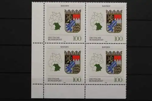 Deutschland, MiNr. 1587, Viererblock, Ecke li. unten, postfrisch - 656840