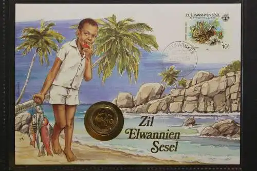 Seychellen, Numisbrief, 10.12.1991 - 656923