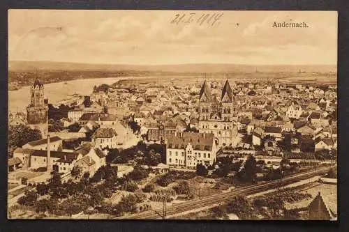 Andernach, Teilansicht, Kirche - 421901