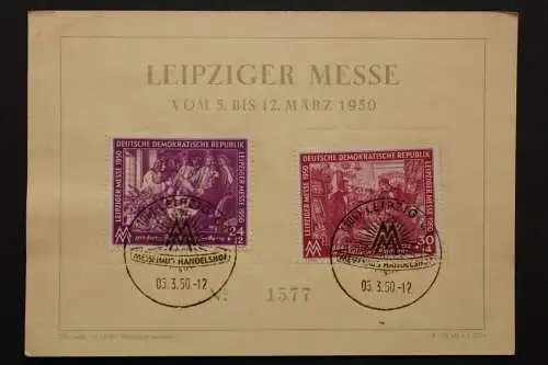 DDR, MiNr. 248-249, Sonderkarte SST 6.3.50 - 511873