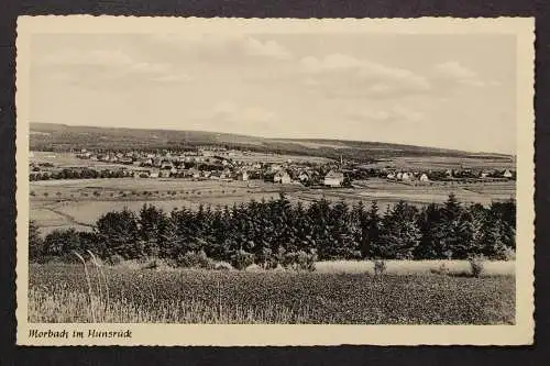 Morbach, Hunsrück, Blick zum Ort - 421862