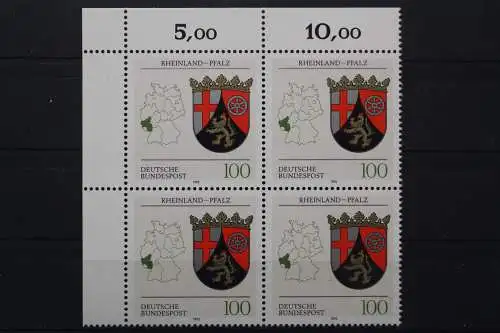 Deutschland, MiNr. 1664, 4er Block, Ecke links oben, postfrisch - 656032