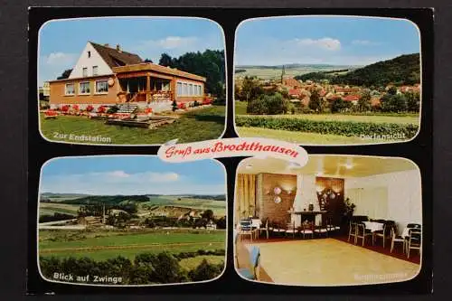 Brochthausen OT v. Duderstadt, Zur Endstation, Kaminzimmer, Dorfansicht - 421313