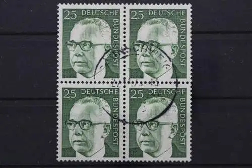 Deutschland (BRD), MiNr. 689 Viererblock, gestempelt - 210699