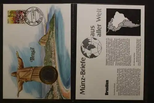 Brasilien, Numisbrief, 11.6.1991 - 657130