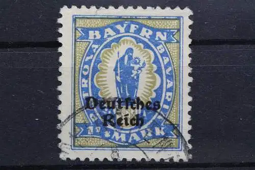 Deutsches Reich, MiNr. 130 PLF III, gestempelt, BPP Signatur - 658599