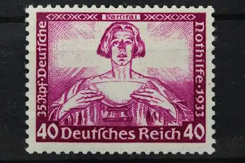 Deutsches Reich, MiNr. 507 A, postfrisch, BPP Fotobefund - 655842