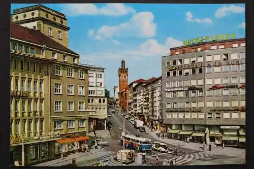 Pforzheim, Leopoldplatz mit Bahnhof - 421615