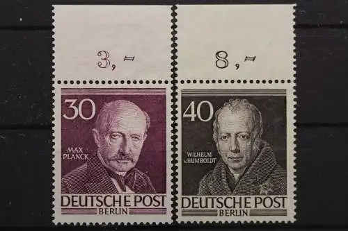 Berlin, MiNr. 99 + 100, Oberränder, postfrisch - 657709