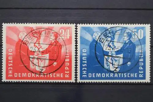 DDR, MiNr. 284-285, zentrisch Berlin W 8, gestempelt - 656415