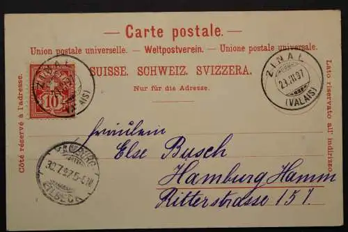 Postkutsche, Kind am Briefkasten, 1897 - 421358