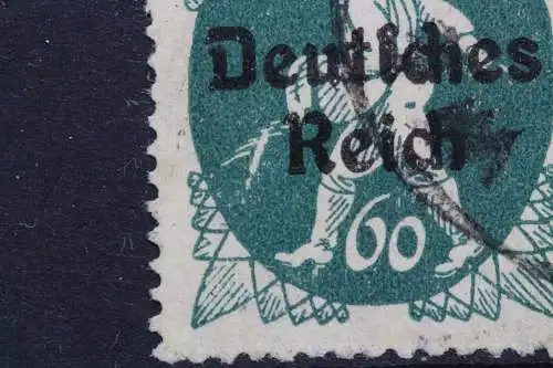 Deutsches Reich, MiNr. 126 PLF I, gestempelt, BPP Fotobefund - 658594