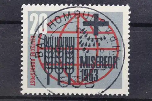 Deutschland (BRD), MiNr. 391, zentrisch Homburg, EST - 656645