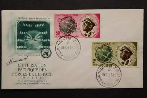 Burundi, MiNr. 51.52, FDC - 657995