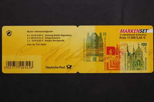 Deutschland (BRD), MiNr. MH 43 PLF III, postfrisch - 656668