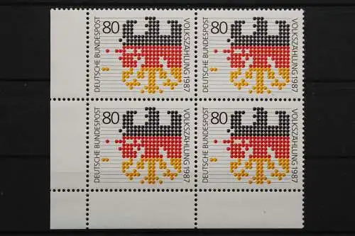 Deutschland, MiNr. 1309, Viererblock, Ecke li. unten, postfrisch - 656751