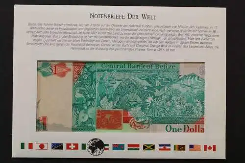 Belize, Banknotenbrief - 662559