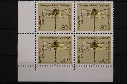 Deutschland, MiNr. 1551, Viererblock, Ecke li. unten, postfrisch - 656709