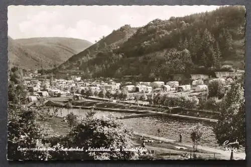 Ahrbrück, Denntal, Campingplatz und Schwimmbad "Kristallbad" - 421758