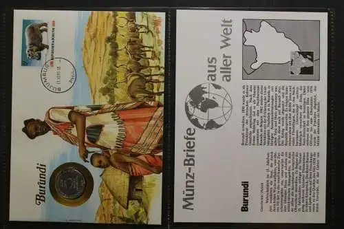 Burundi, Numisbrief, 11.10.1991 - 656939