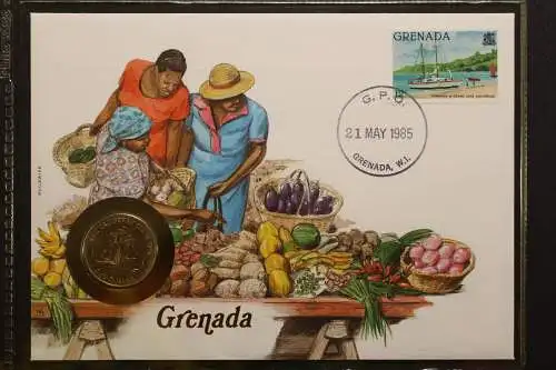 Grenada, Numisbrief, 21.5.1985 - 657083