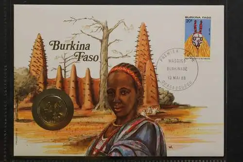 Burkina Faso, Numisbrief, 13.5.1988 - 656938