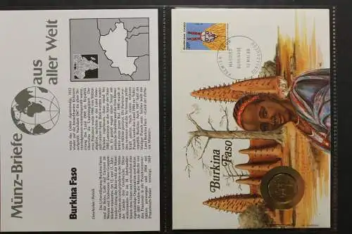 Burkina Faso, Numisbrief, 13.5.1988 - 656938