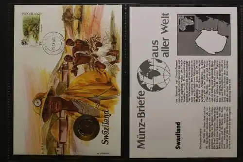 Swasiland, Numisbrief, 19.9.1989 - 656979