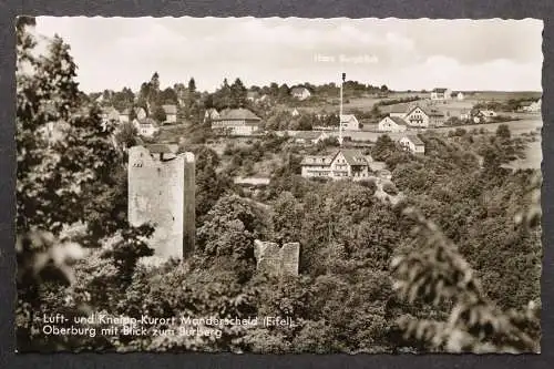 Manderscheid, Oberburg mit Blick zum Burgberg, Pension Haus Burgblick - 422584