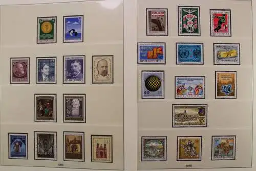 Österreich 1985-1989, postfrische Sammlung auf Lindner T - 707091