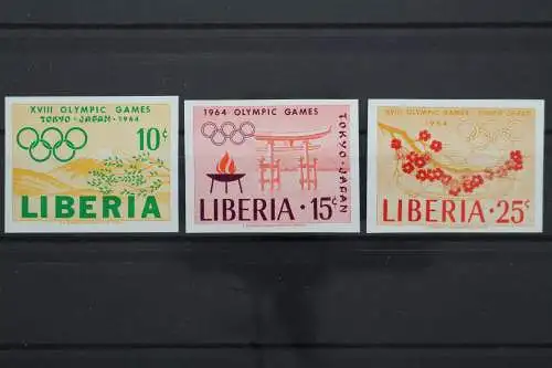 Liberia, MiNr. 623-625 B, postfrisch - 658753