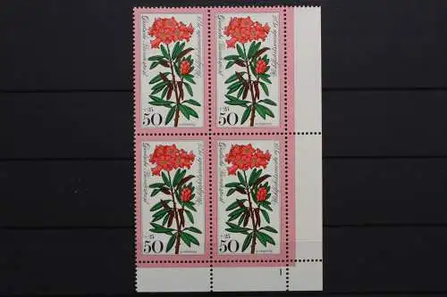 Deutschland, MiNr. 869, 4er Block, Ecke re. u., FN 1, postfrisch - 656791