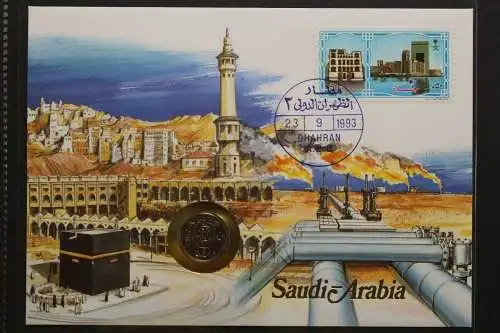 Saudi Arabien, Numisbrief, 23.9.1993 - 656978